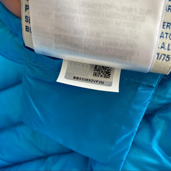 Moncler blue down jacket - Picture 10 of 13